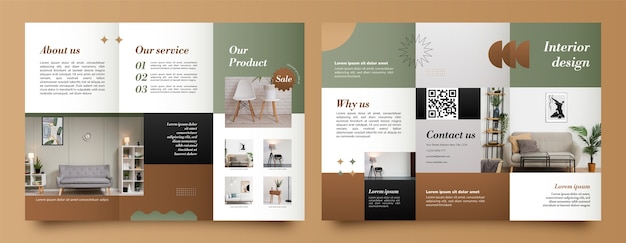 Modèle de catalogue de produits dégradé