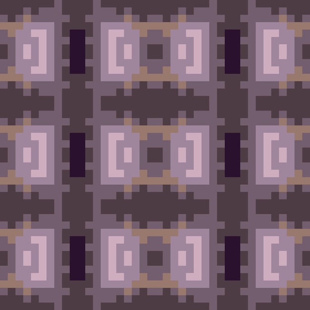 modèle coloré minimaliste sans couture de pixels