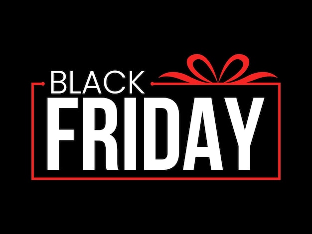 Modèle de conception d'affiche ou de bannière du Black Friday. Super vente du Black Friday. Vente de mode Black Friday