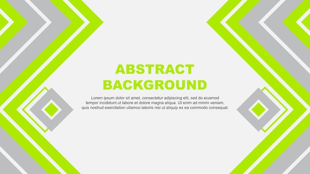 Le Modèle De Conception D'arrière-plan Abstrait, Le Papier Peint De Bannière, L'illustration Vectorielle, Le Design Vert Chaux
