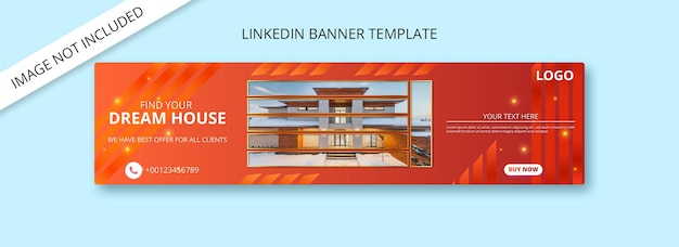 Modèle De Conception De Bannière Linkedin Immobilier