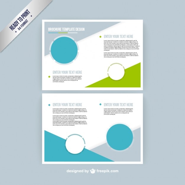 Modèle de conception Brochure