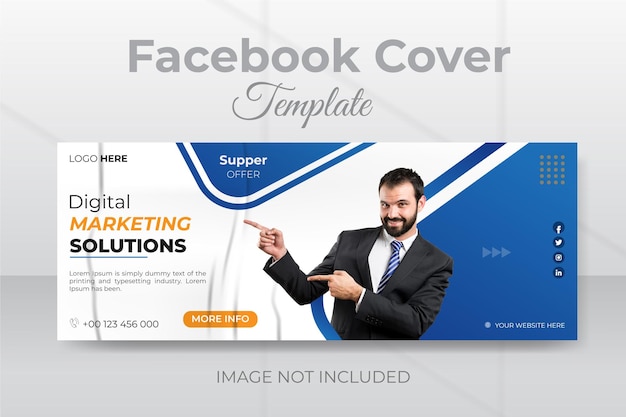 Modèle De Conception De Couverture Facebook Vecteur Premium