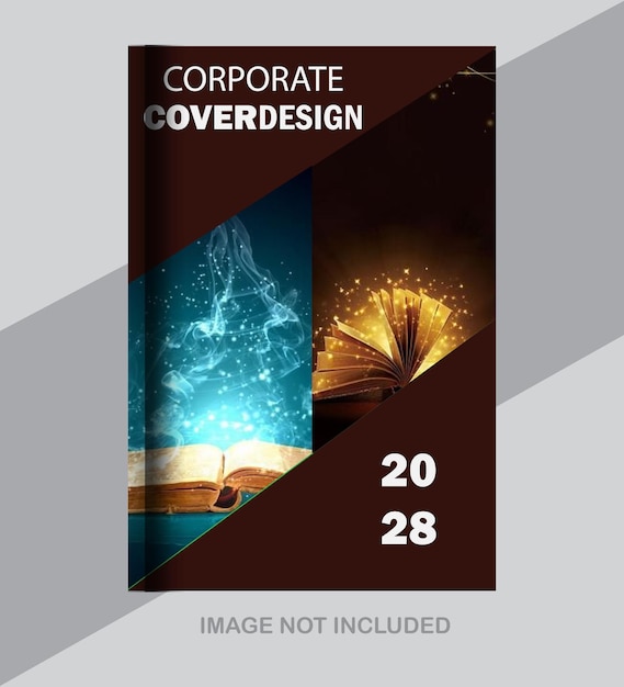 Modèle de conception de la couverture des livres de l'entreprise