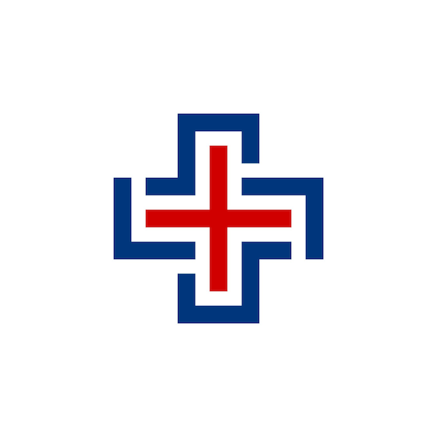Modèle De Conception Du Logo De La Croix Médicale Moderne Et De La Santé