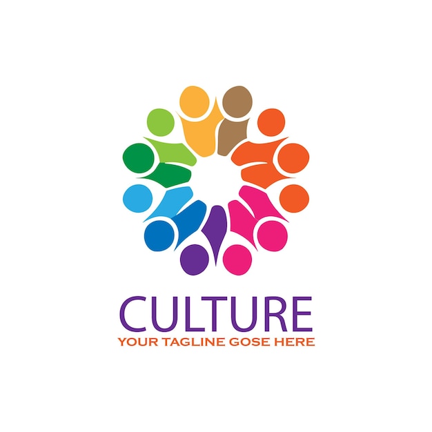 Le modèle de conception du logo Culture
