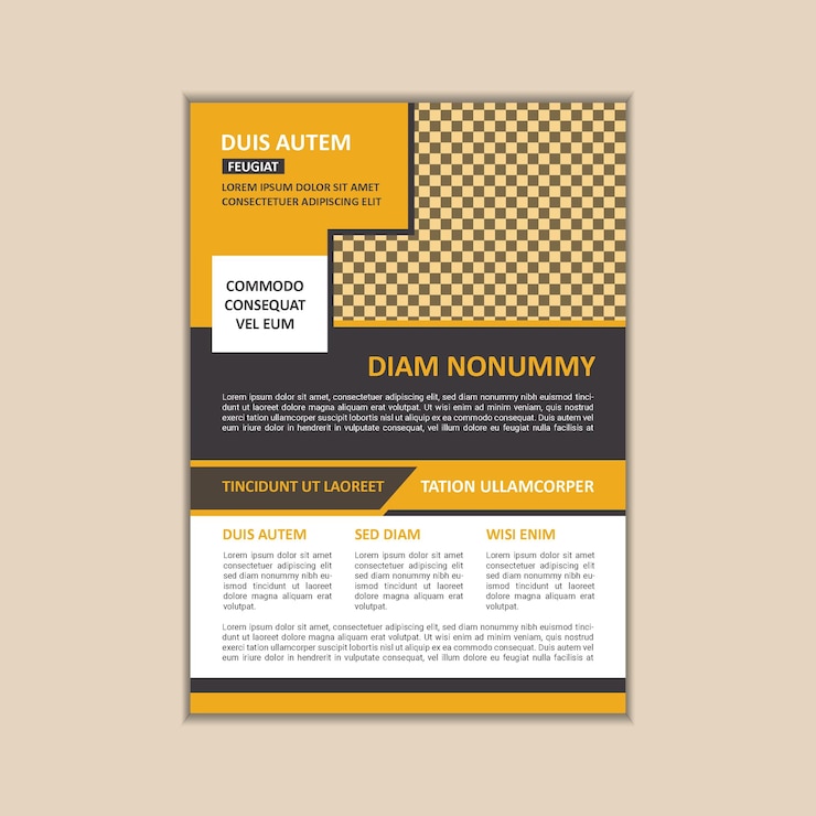 Vecteur modèle de conception de flyer d'entreprise créative