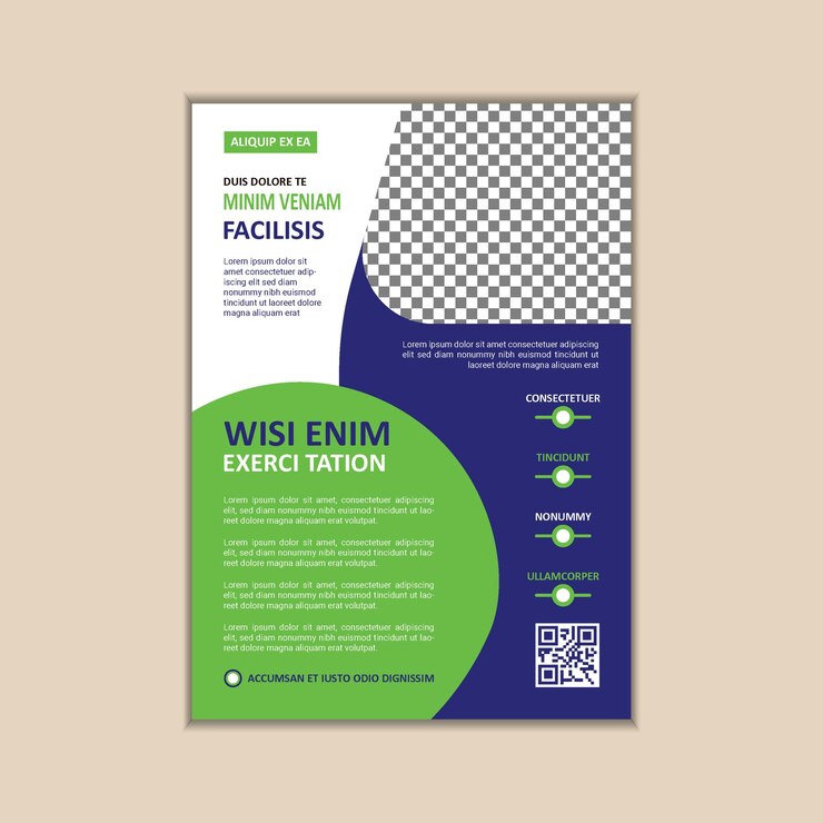 Vecteur modèle de conception de flyer d'entreprise créative