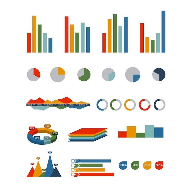 modèle de conception d'illustration infographique vectorielle
