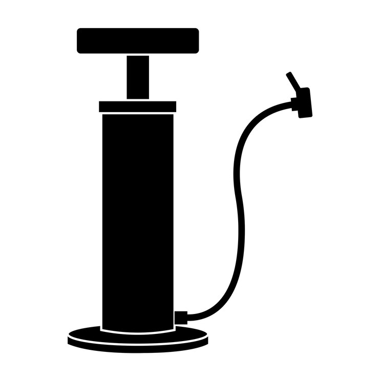 Vecteur modèle de conception d'illustration vectorielle de l'icône de la pompe éolienne