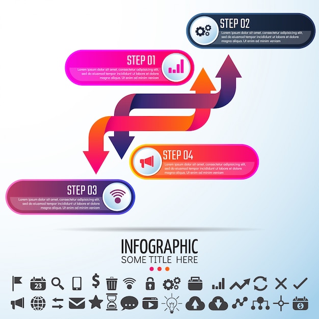 Modèle De Conception D'infographie