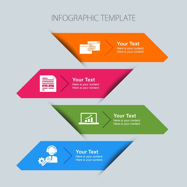 Modèle De Conception D'infographie