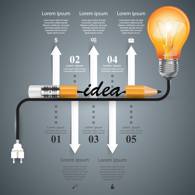 Modèle De Conception Infographique