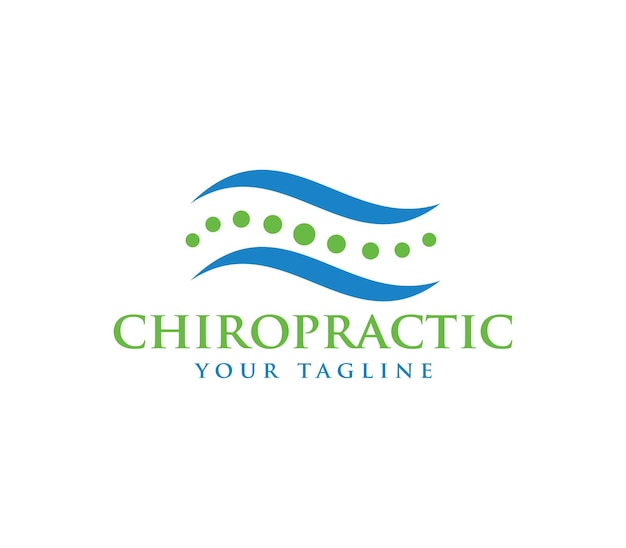 Modèle De Conception De Logo Chiropratique