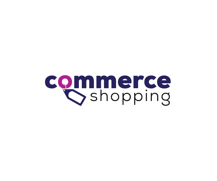 Vecteur modèle de conception de logo commercial