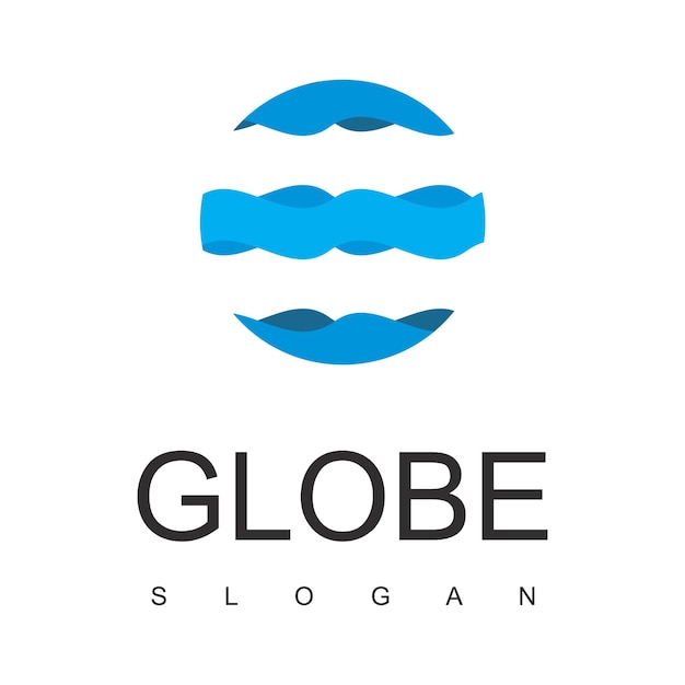 Modèle De Conception De Logo Globe