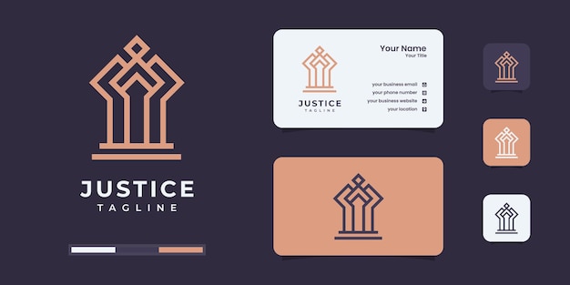 Modèle De Conception De Logo De Luxe Reine Justice. Le Logo Du Cabinet D'avocats Soit Utilisé Pour Votre Entreprise.