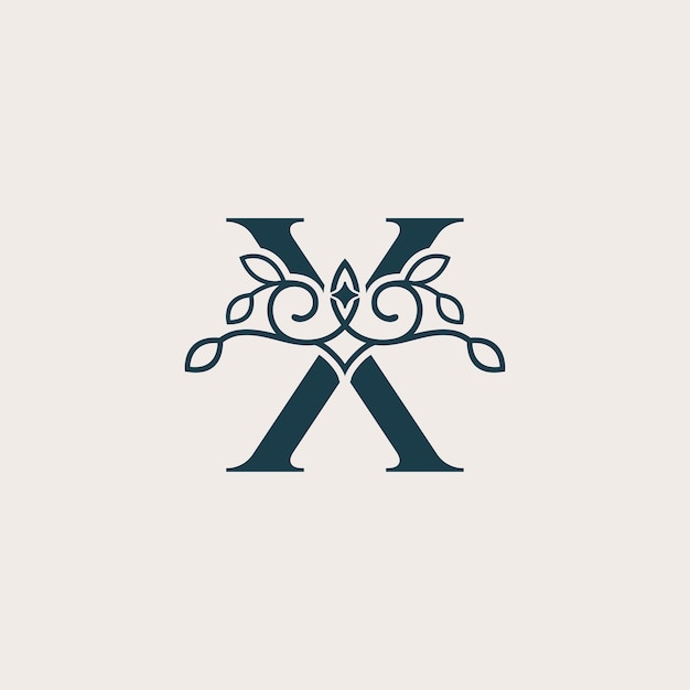 Modèle De Conception De Logo De Marque Beauté Cosmétique X