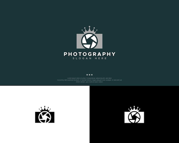 Modèle De Conception De Logo De Photographie