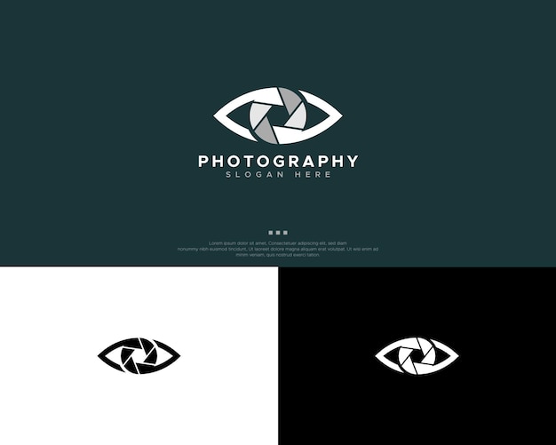 Modèle De Conception De Logo De Photographie