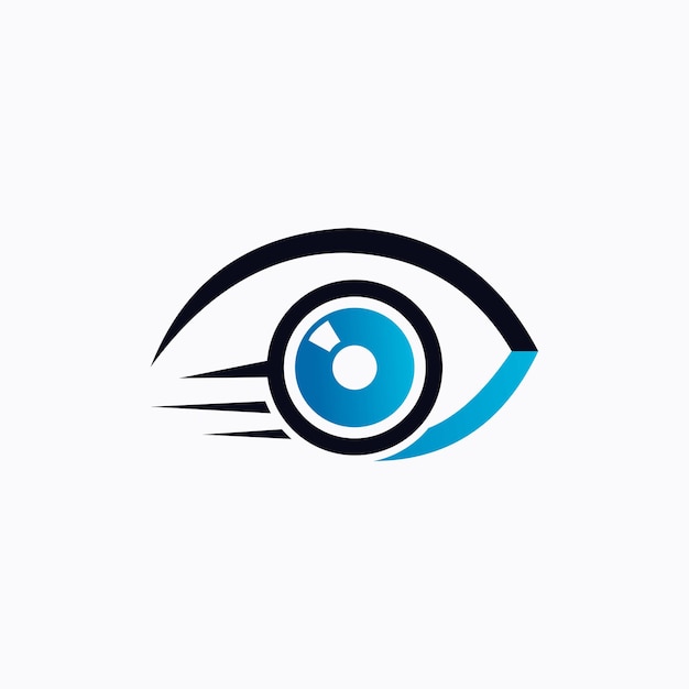 Modèle de conception de logo pour les yeux