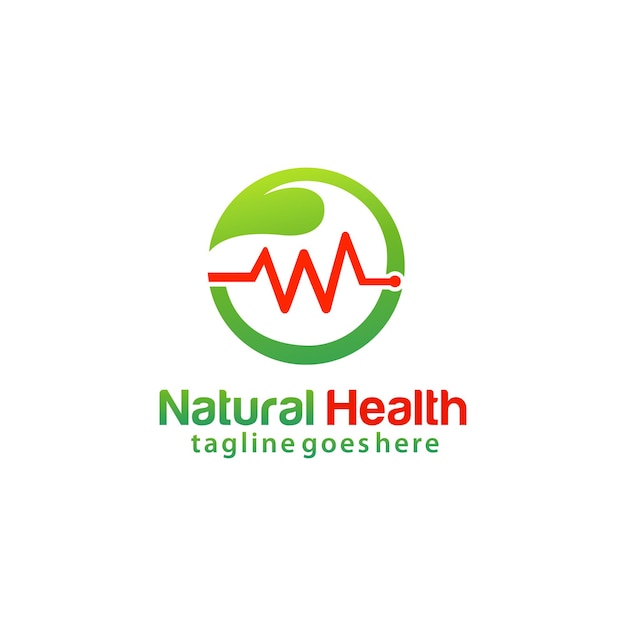 Modèle De Conception De Logo De Santé Naturelle