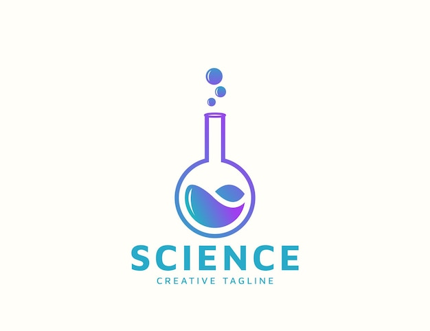 Modèle De Conception De Logo Scientifique