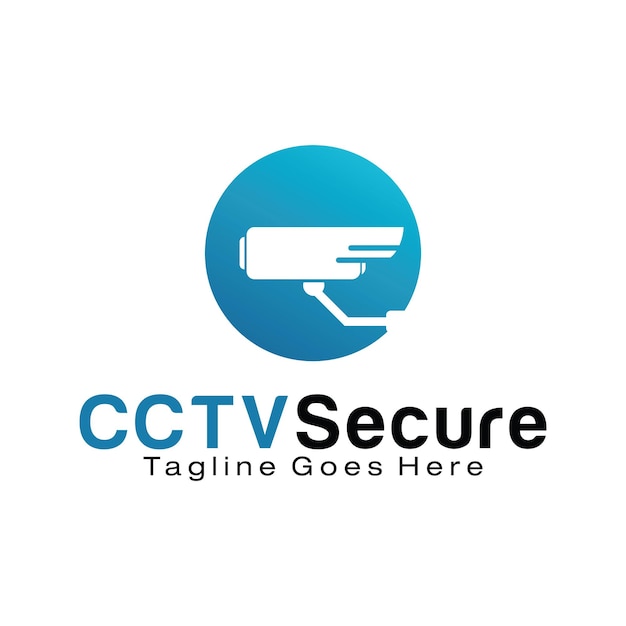 Modèle De Conception De Logo Sécurisé Cctv