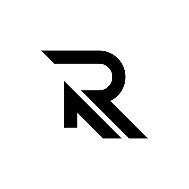 Modèle De Conception De Logo Simple Lettre R