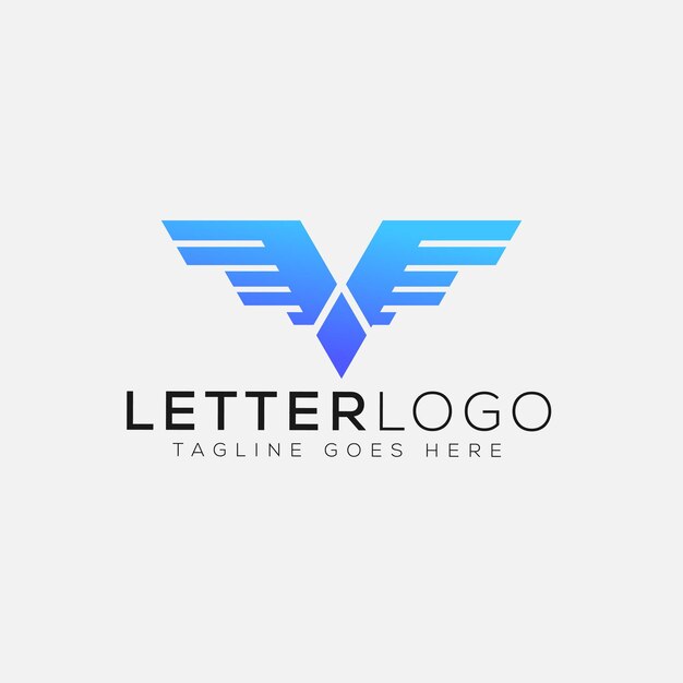 Modèle De Conception De Logo V élément De Marque Graphique Vectoriel