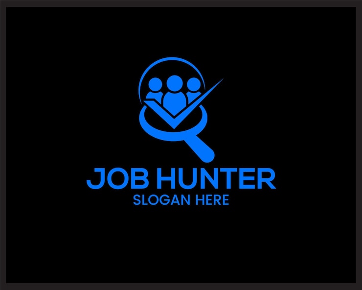 Vecteur modèle de conception de logo vectoriel gratuit pour la recherche d'emploi de l'entreprise