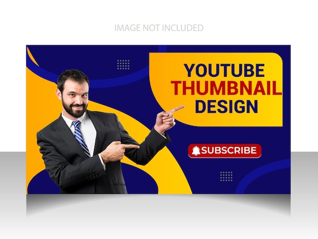 modèle de conception de miniature Youtube