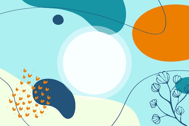 Modèle de conception moderne de fond abstrait dans une couverture élégante de style minimal pour la présentation de la beauté