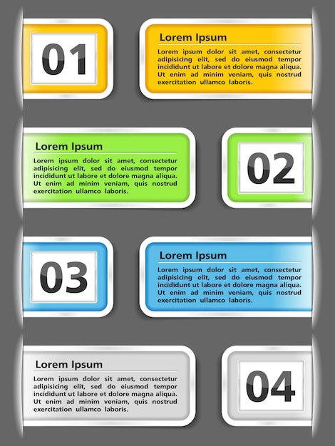 Modèle de conception avec quatre éléments