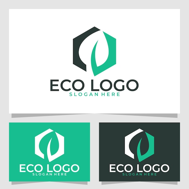 Modèle De Conception De Vecteur De Logo écologique