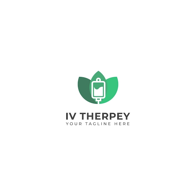 Modèle De Conception Vectorielle Du Logo De La Thérapie Créative Iv