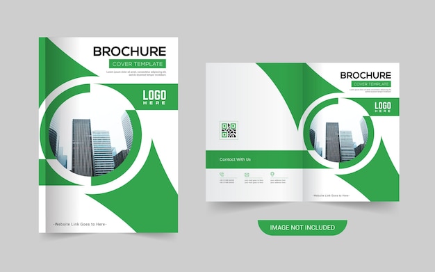 Modèle De Couverture De Brochure Vecteur Premium