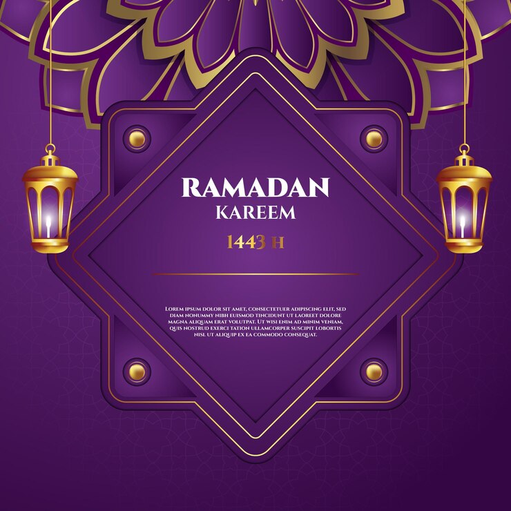 Modèle De Couverture De Médias Sociaux 3d Ramadan Vecteur gratuit