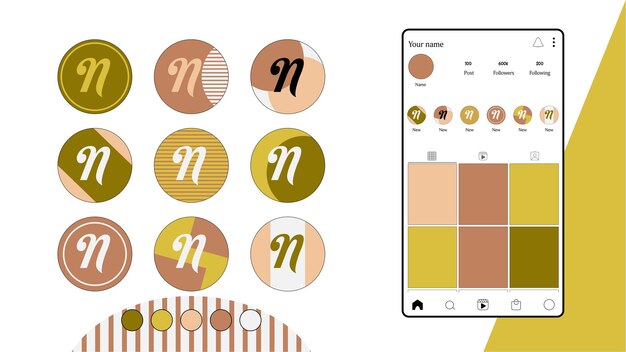 Vecteur modèle de couverture des médias sociaux