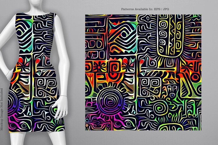 Vecteur modèle de couverture de vecteur imprimable robe t-shirt téléphone cahier papier textile et texture de papier peint