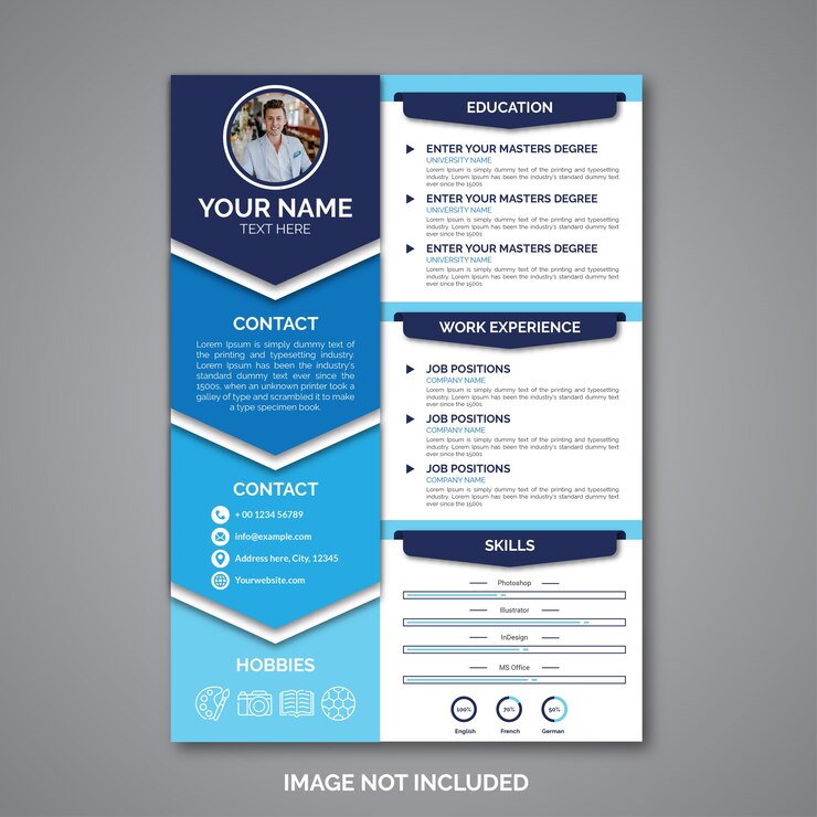 Modèle de curriculum vitae professionnel