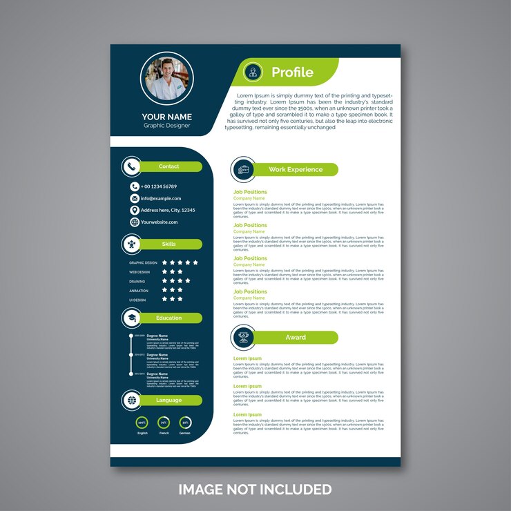 Modèle de curriculum vitae professionnel