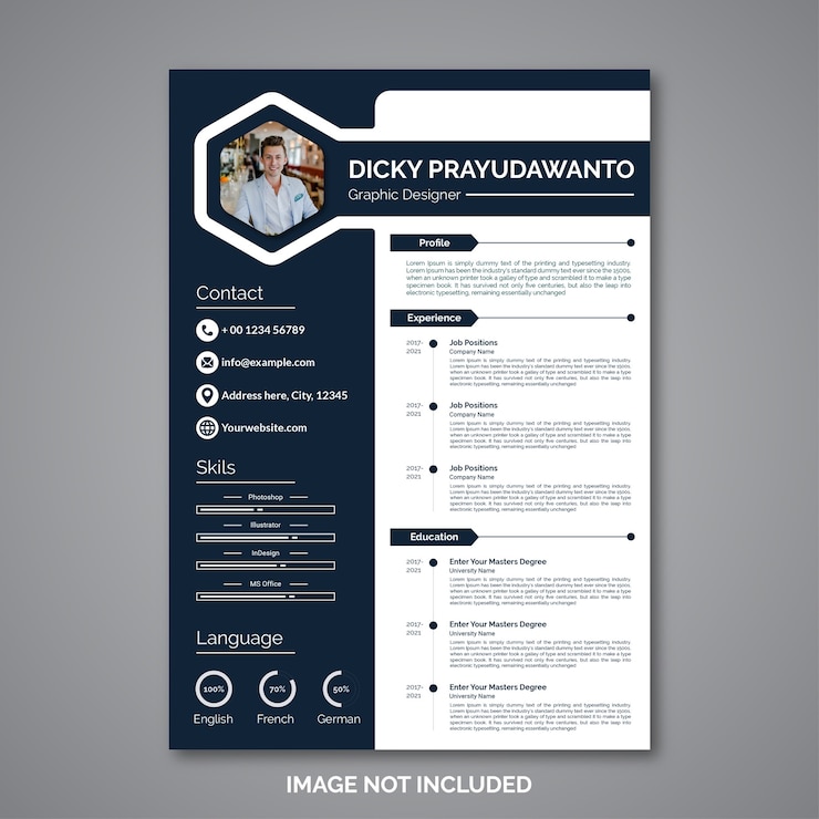 Modèle de curriculum vitae professionnel