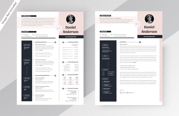 Modèle de CV élégant