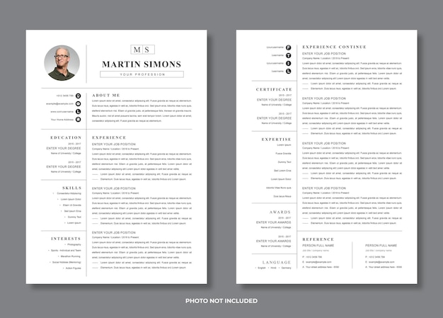 Modèle de CV