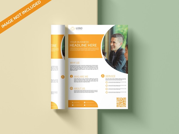 Modèle de design de flyer d'entreprise Design de flyer vectoriel