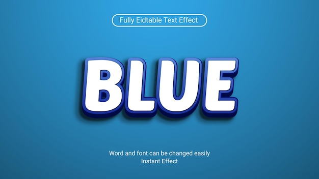 Modèle d'effet de texte 3D