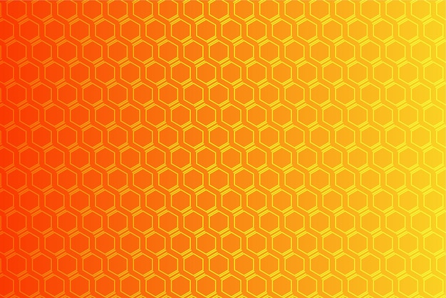 Modèle avec des éléments géométriques dans des tons dégradés de jaune orange Résumé Contexte