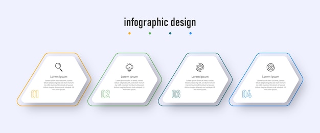 Modèle D'entreprise De Conception Infographique