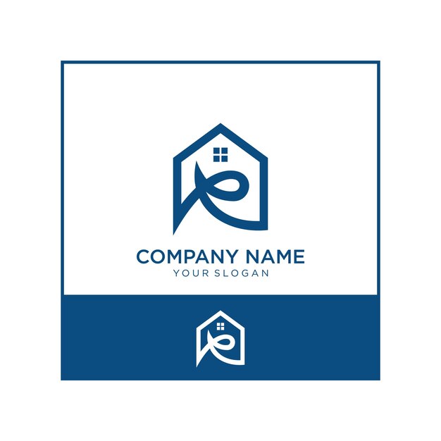 Vecteur modèle d'entreprise de logo de lettre initiale
